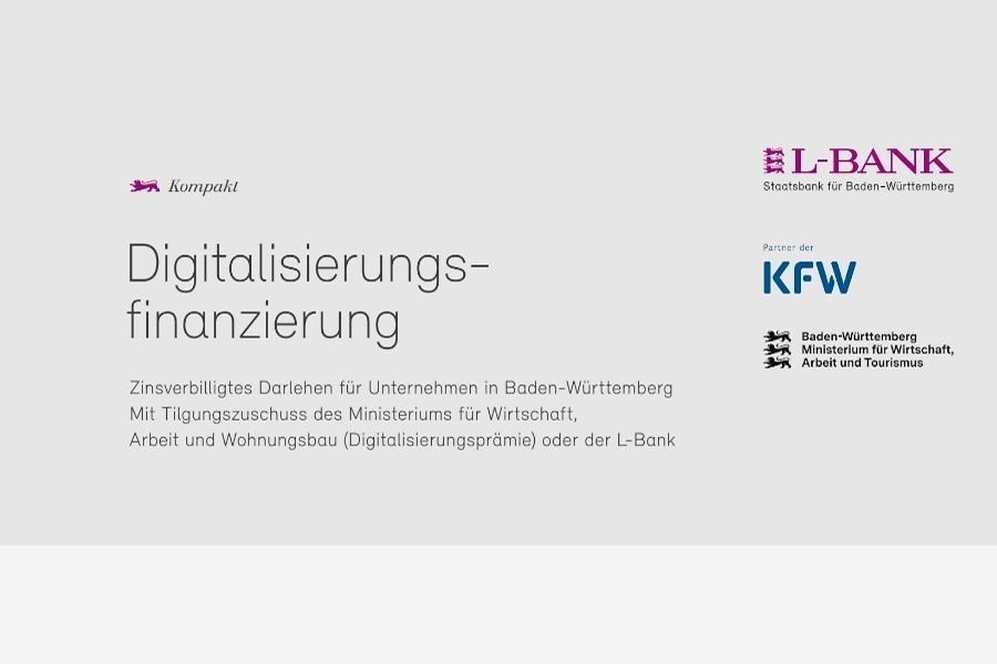 Zinsverbilligtes Darlehen mit Tilgungszuschuss ersetzt die Zuschussvariante der Digitalisierungsprämie Plus